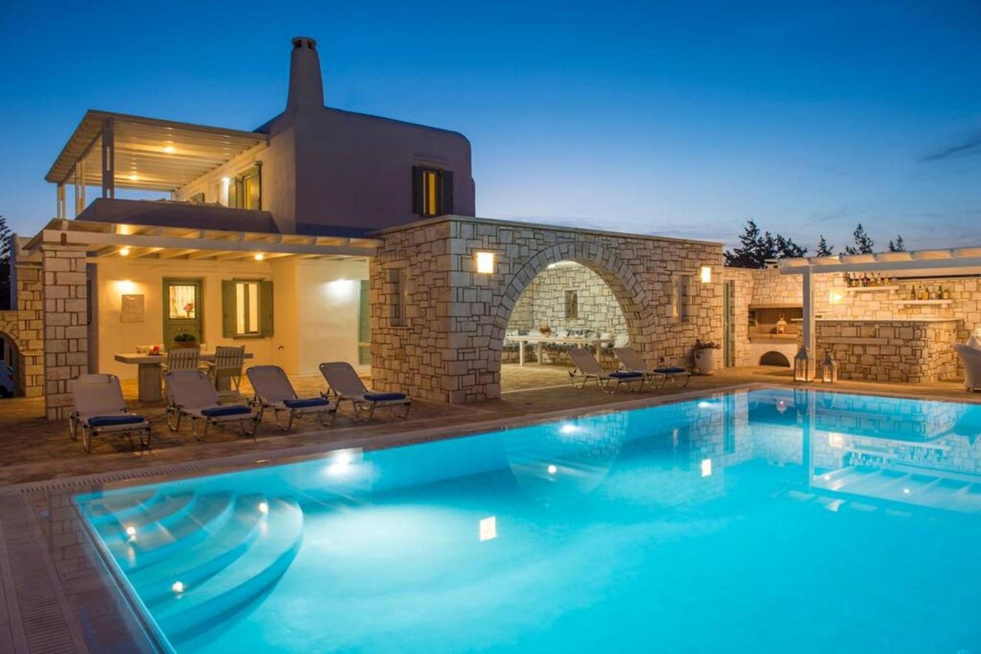 Villa Dionysos In Aliki Exterior photo