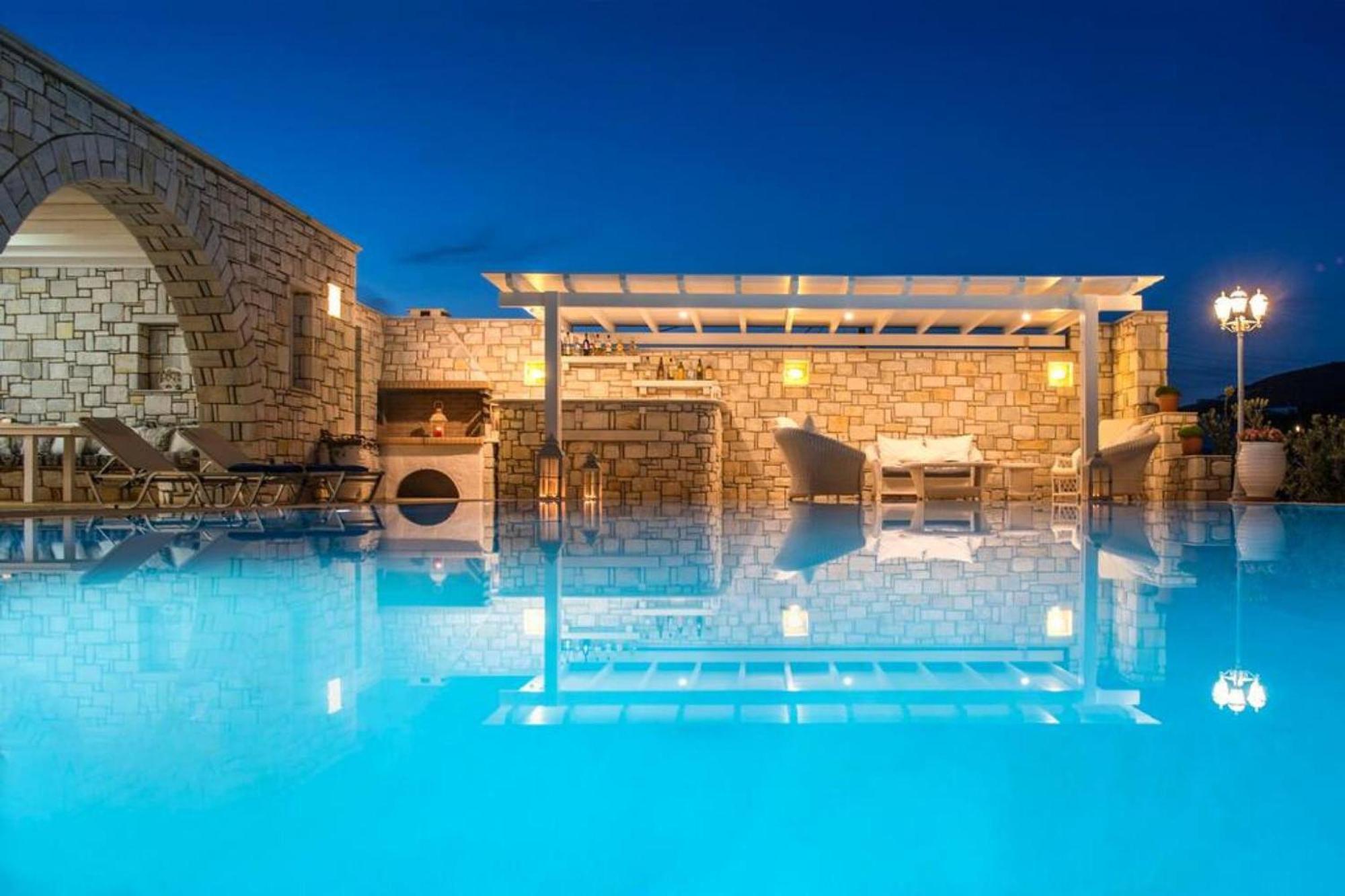 Villa Dionysos In Aliki Exterior photo