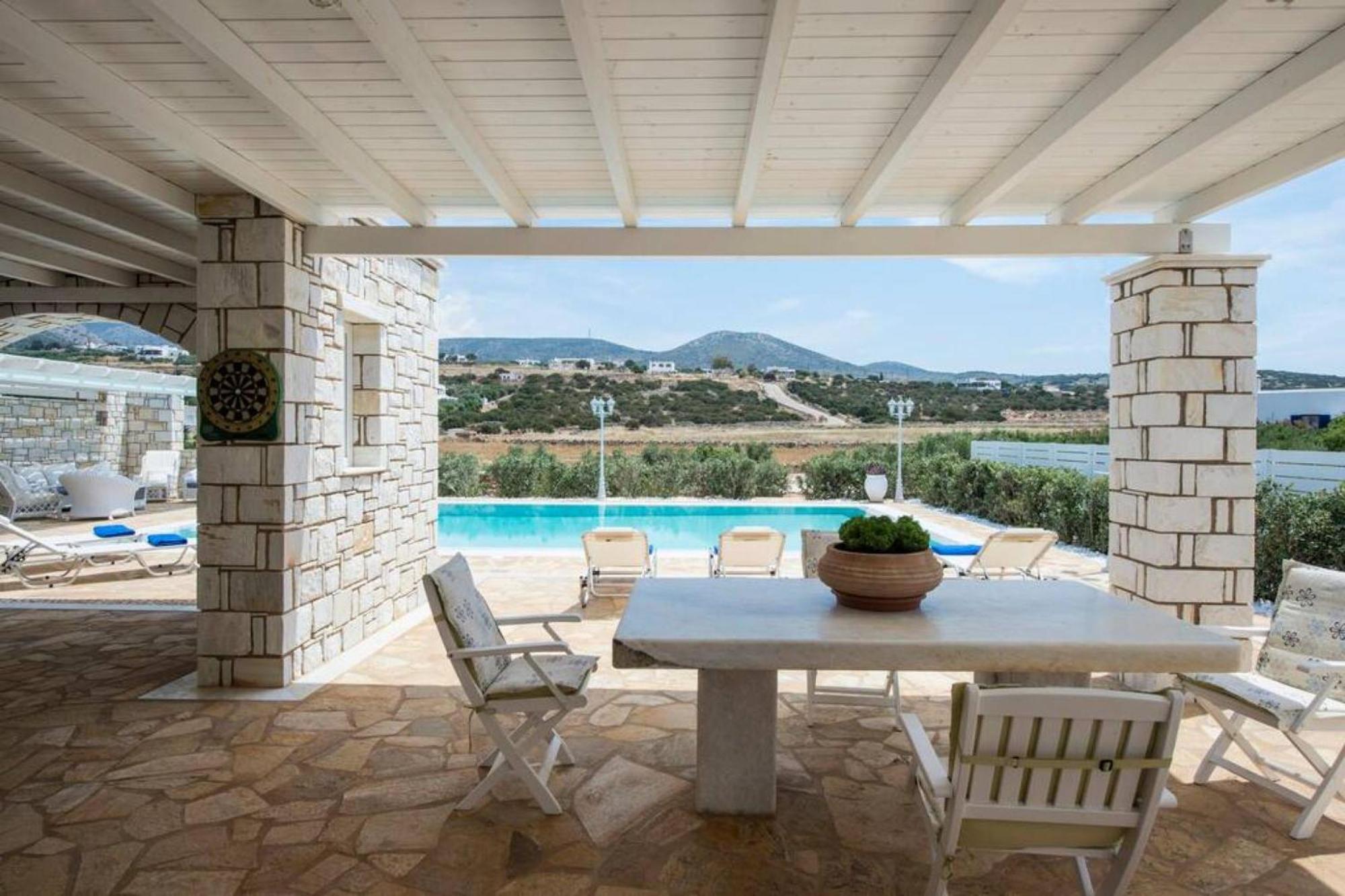 Villa Dionysos In Aliki Exterior photo