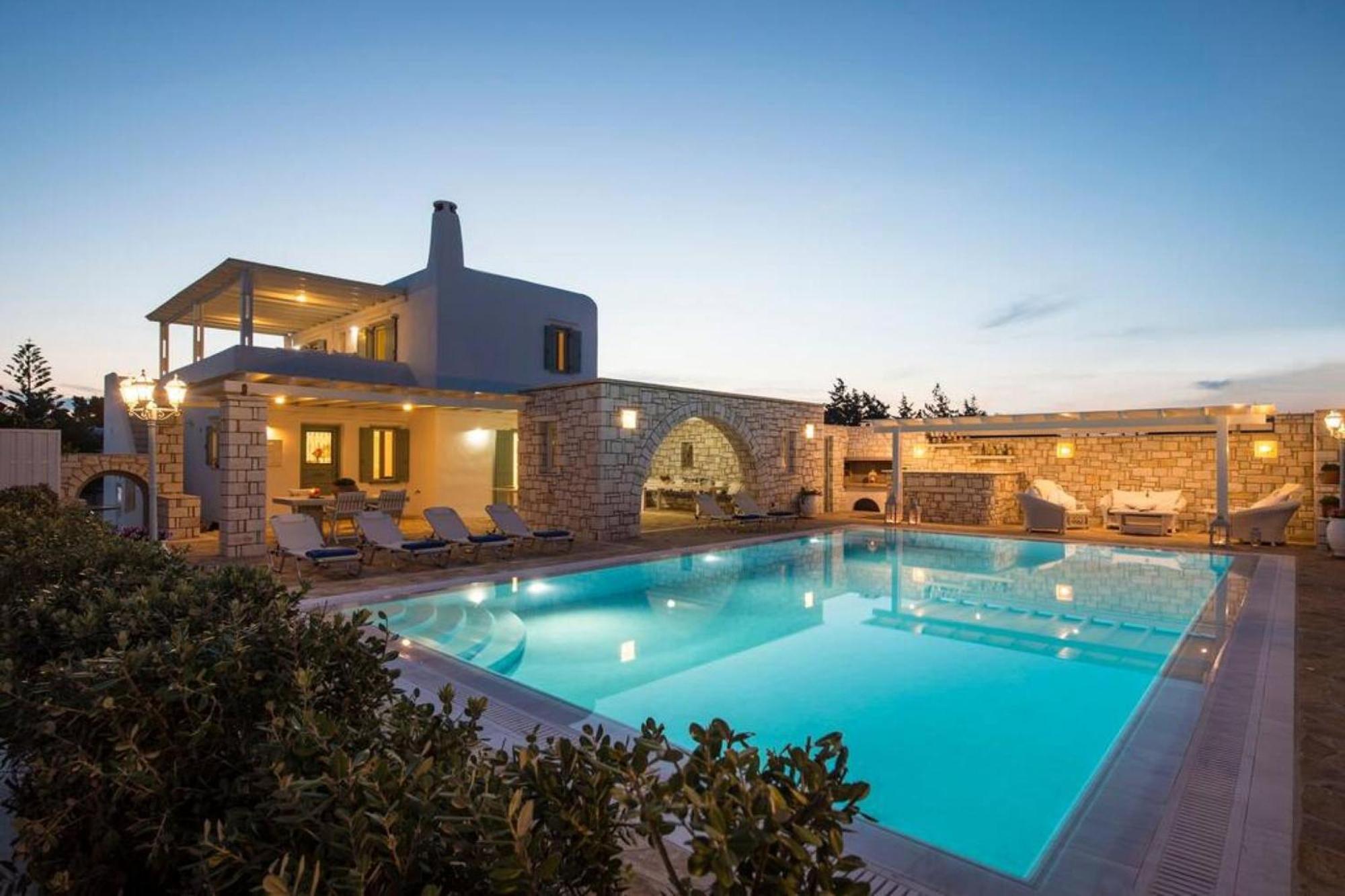 Villa Dionysos In Aliki Exterior photo