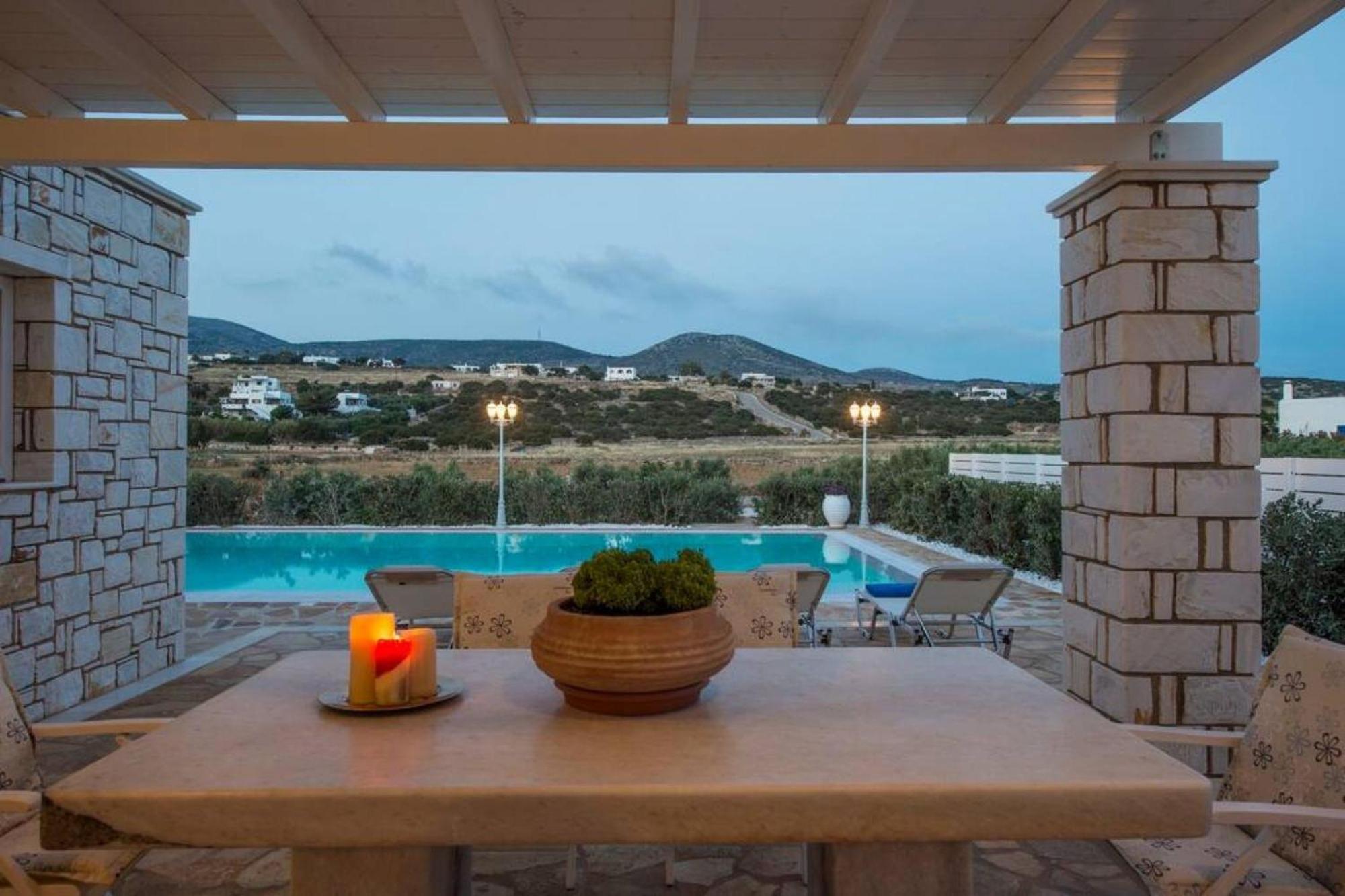 Villa Dionysos In Aliki Exterior photo